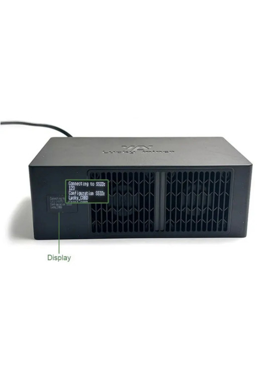 Lucky Miner LV08 – 4.5TH/s Compact Bitcoin Solo Miner SHA‑256 125W Ultra‑Low Power Silent Home Mining Machine